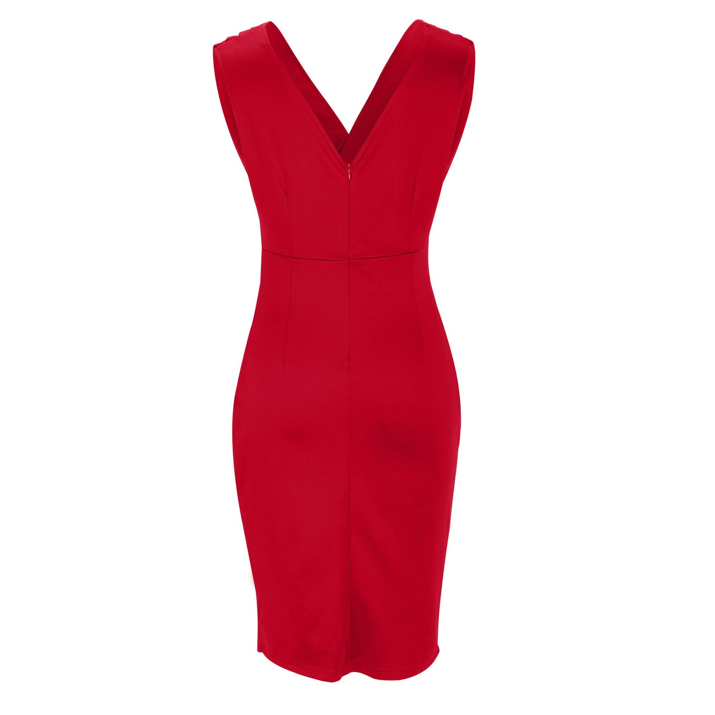 Fresia – Robe élégante près du corps à col en V
