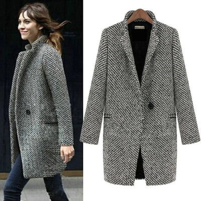 Vanessa - Manteau long de luxe