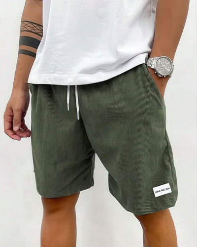 Jett - Shorts Côtelés à Cordon de Serrage