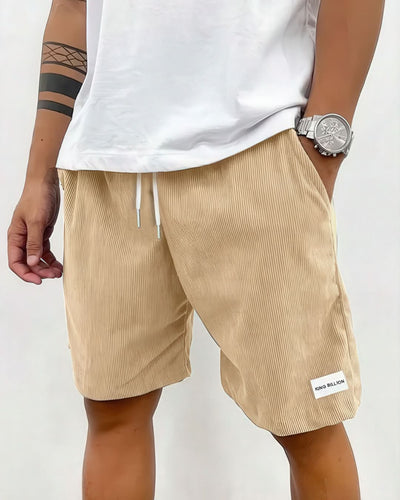 Jett - Shorts Côtelés à Cordon de Serrage