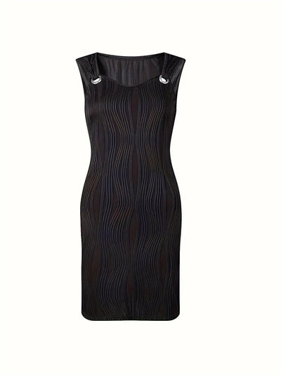 Vera - Mini-robe sans manches avec décolleté en V