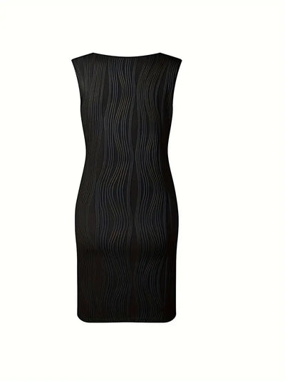 Vera - Mini-robe sans manches avec décolleté en V