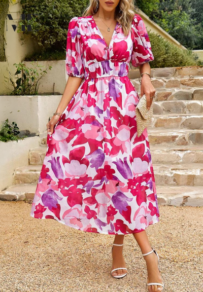 Flore - Robe à fleurs élégante