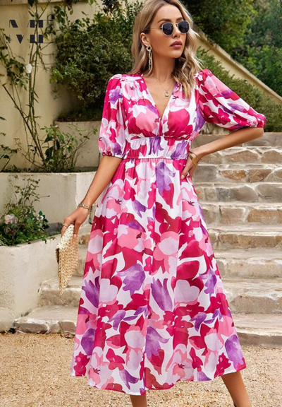 Flore - Robe à fleurs élégante