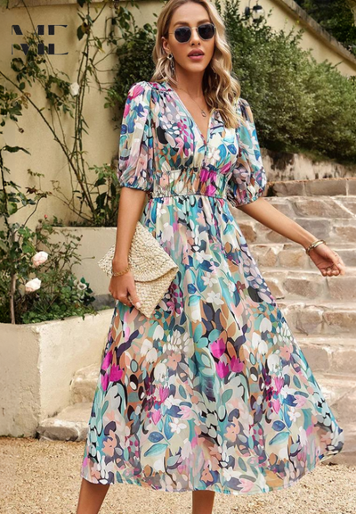 Flore - Robe à fleurs élégante