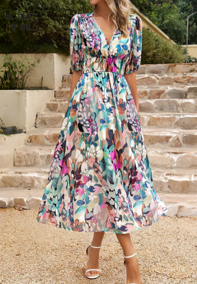 Flore - Robe à fleurs élégante