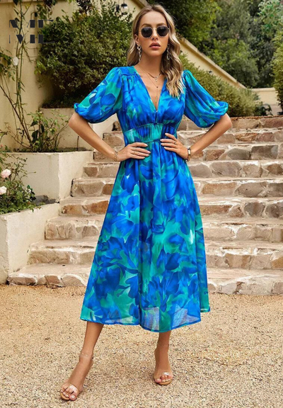 Flore - Robe à fleurs élégante